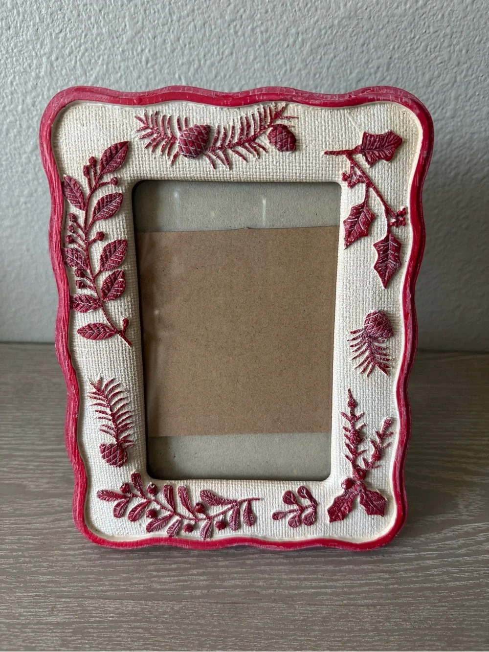 Shabby Chic Christmas Picture Frame 4 X6